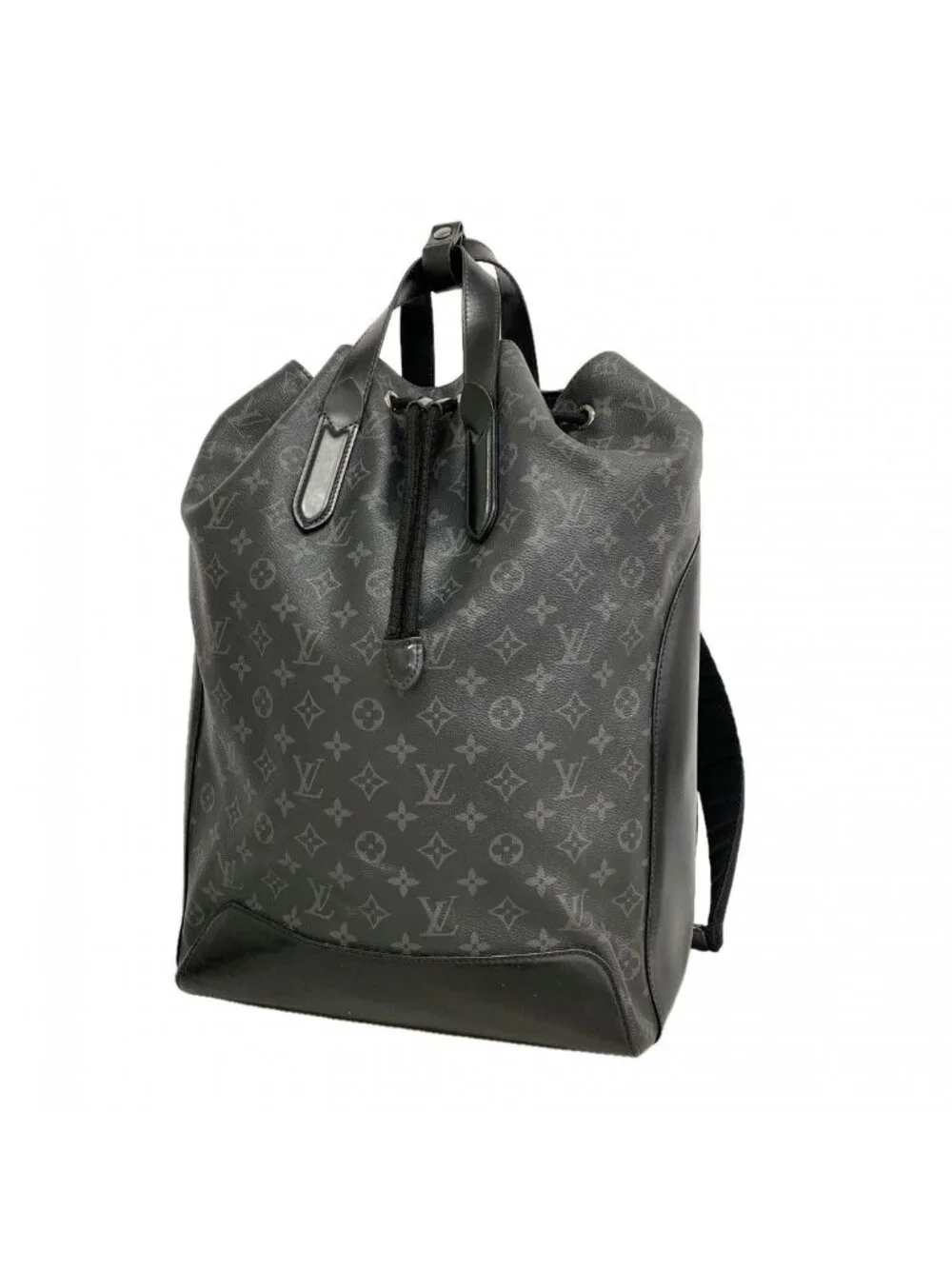 Louis Vuitton Backpack Monogram Eclipse Explorer Black